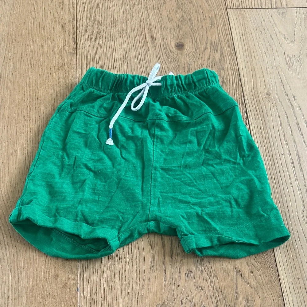Baby Boden Green Kids Shorts 18/24m